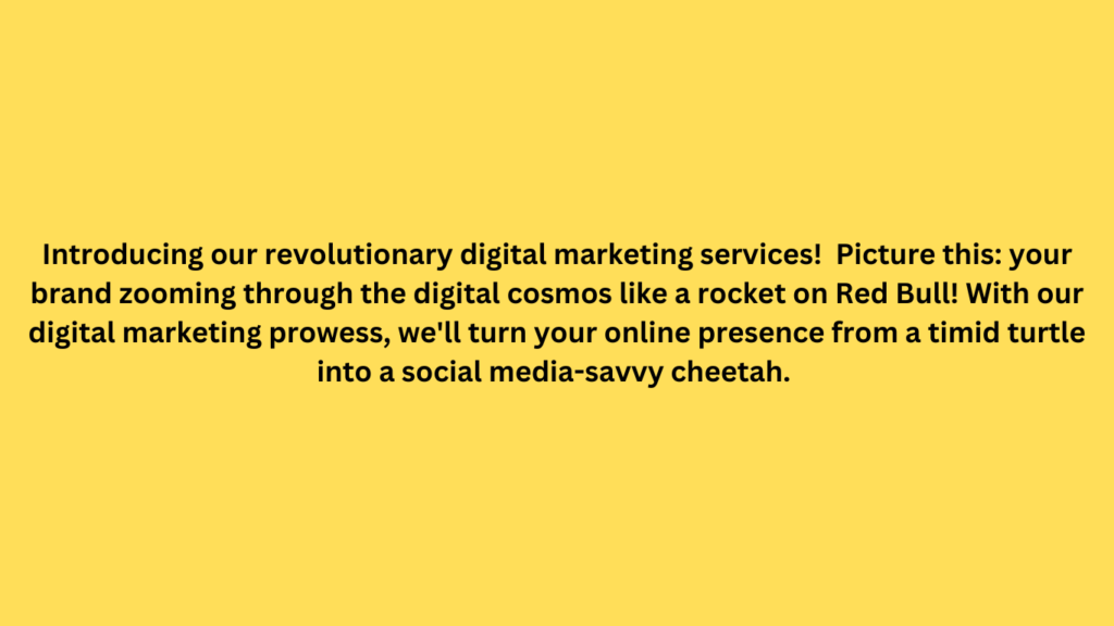 Coshoom Digital Marketing Services